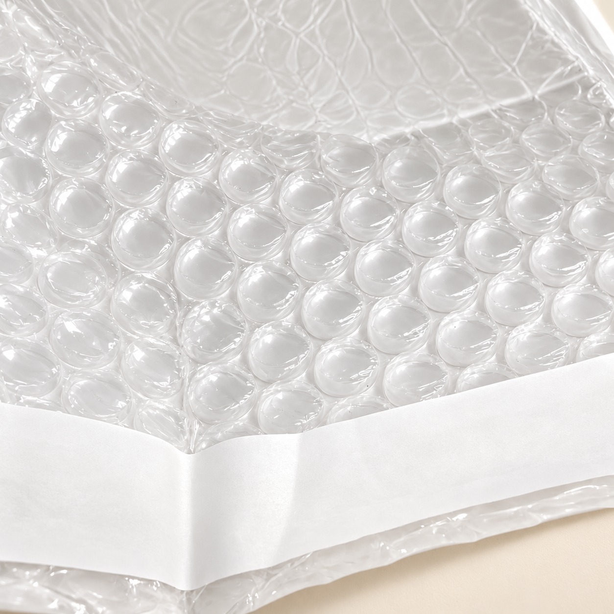 Bubble-lined cushioning — original source photograph, cleaned for the website