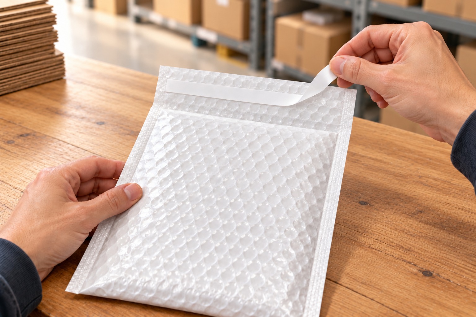 Self-seal flap — original source photograph, cleaned for the website